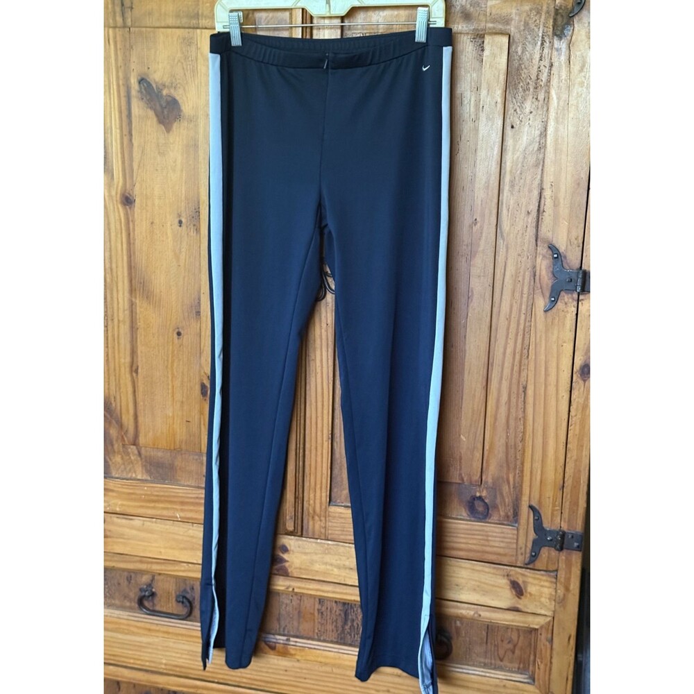 NWOT Vintage Nike Dri-FIT Stretch Pants Womens L 12 14 Navy Blue 920220 KL4 Yoga